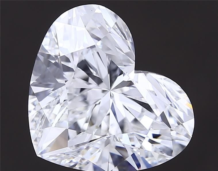 8.01ct E VVS2 Rare Carat Ideal Cut Heart Lab Grown Diamond
