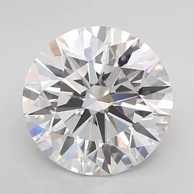 3.16ct D IF Rare Carat Ideal Cut Round Lab Grown Diamond