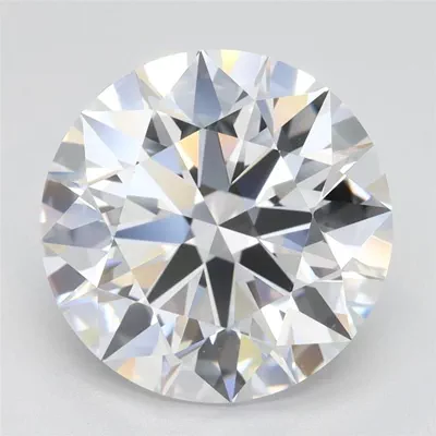 3.83ct D IF Rare Carat Ideal Cut Round Lab Grown Diamond