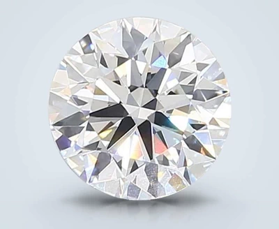 2.58ct F VS1 Rare Carat Ideal Cut Round Lab Grown Diamond