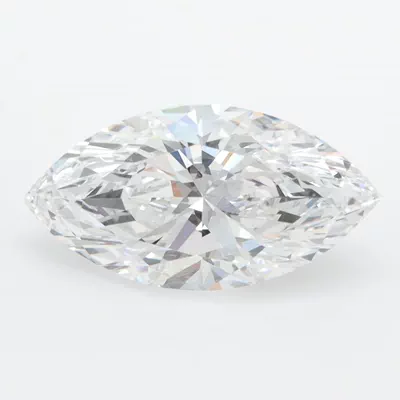 2.03ct D VVS1 Rare Carat Ideal Cut Marquise Lab Grown Diamond