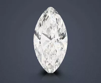 3.52ct H SI2 Rare Carat Ideal Cut Marquise Diamond