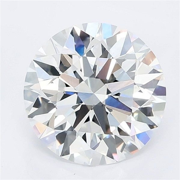 2.09ct D VVS2 Rare Carat Ideal Cut Round Lab Grown Diamond