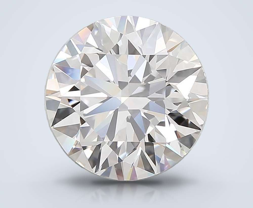 6.38ct E IF Rare Carat Ideal Cut Round Lab Grown Diamond