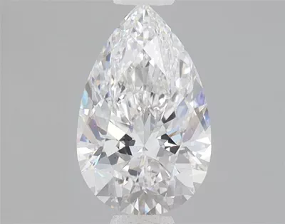 0.90ct D VS1 Rare Carat Ideal Cut Pear Lab Grown Diamond