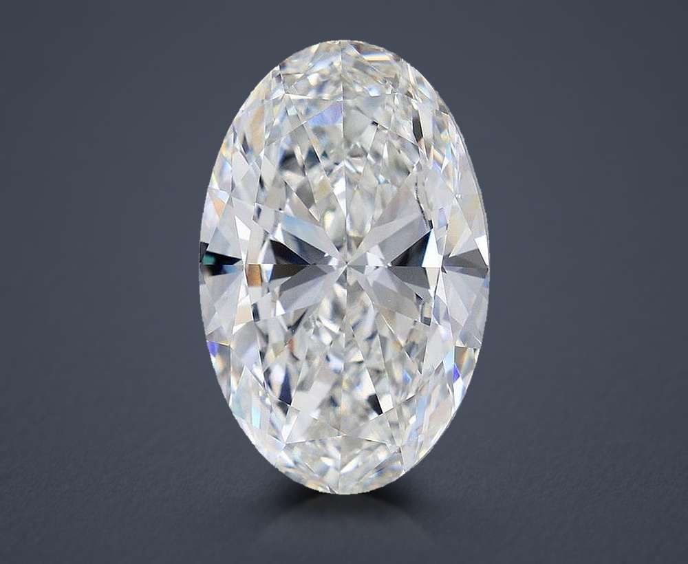 15.02ct F VS1 Very Good Cut Oval Lab Grown Diamond