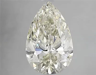 2.03ct J SI1 Rare Carat Ideal Cut Pear Diamond