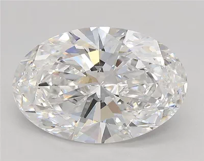 2.75ct D VVS2 Rare Carat Ideal Cut Oval Lab Grown Diamond