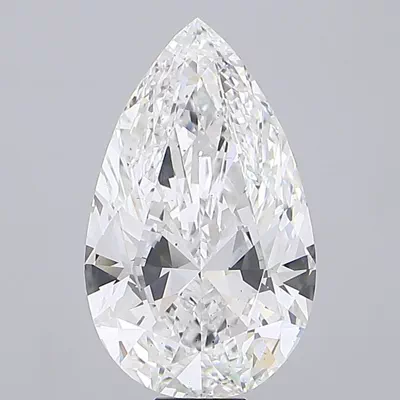 20.51ct E VS2 Excellent Cut Pear Lab Grown Diamond