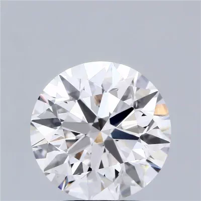 3.01ct H VS2 Excellent Cut Round Lab Grown Diamond