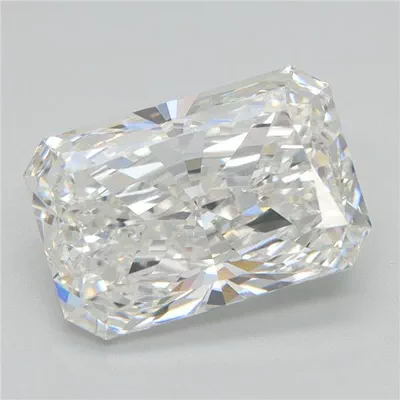 3.13ct F VS1 Rare Carat Ideal Cut Radiant Lab Grown Diamond