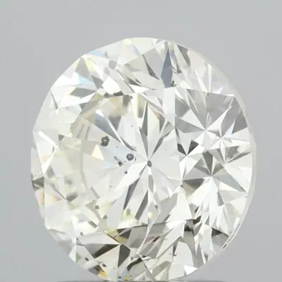 2.01ct K SI1 Very Good Cut Round Diamond