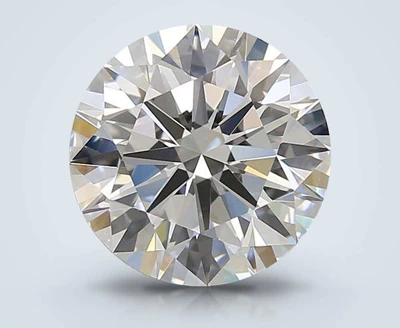 4.09ct D VVS1 Rare Carat Ideal Cut Round Lab Grown Diamond