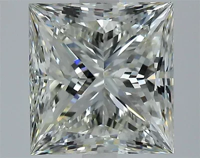 4.05ct I VS1 Excellent Cut Princess Diamond