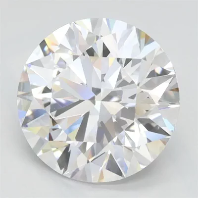 2.62ct D IF Rare Carat Ideal Cut Round Lab Grown Diamond