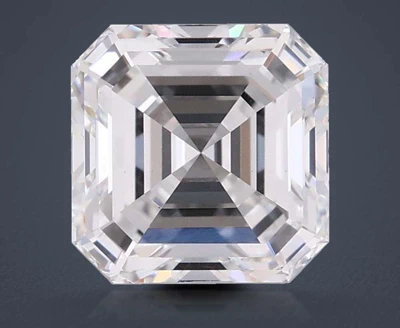 1.57ct D VS1 Excellent Cut Asscher Lab Grown Diamond