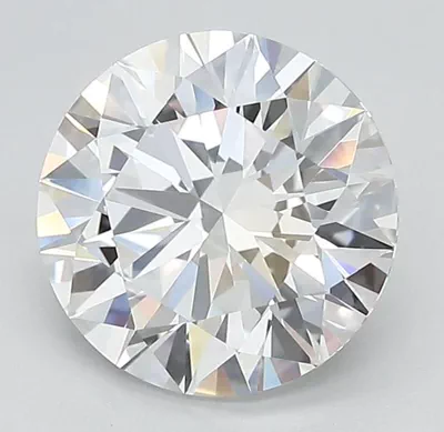 2.30ct D IF Rare Carat Ideal Cut Round Lab Grown Diamond