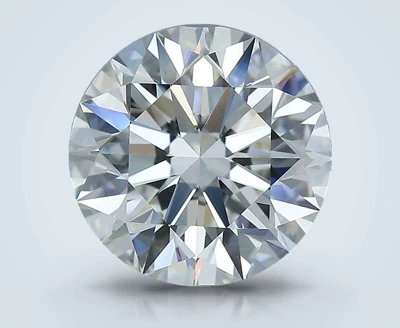 3.27ct F VS1 Rare Carat Ideal Cut Round Diamond