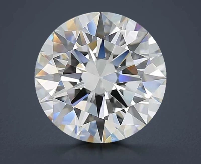 4.59ct H VS1 Rare Carat Ideal Cut Round Diamond