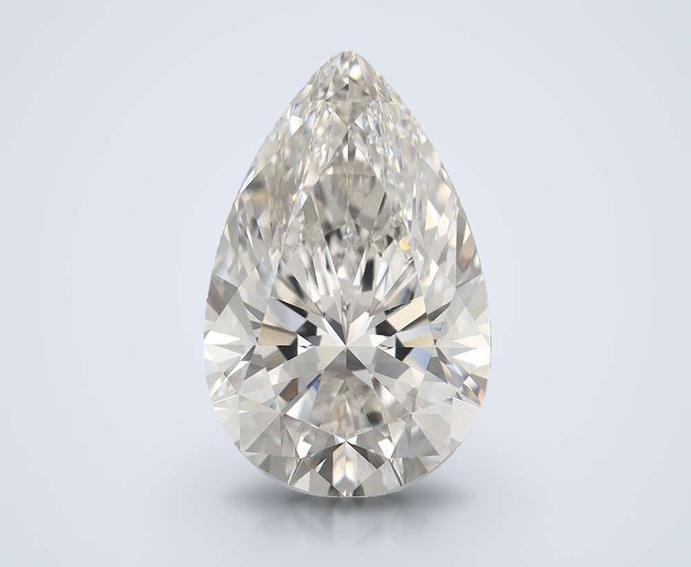 17.32ct G VS1 Rare Carat Ideal Cut Pear Lab Grown Diamond