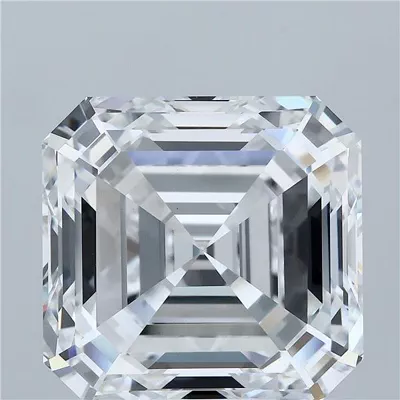 15.07ct D VVS2 Rare Carat Ideal Cut Asscher Lab Grown Diamond