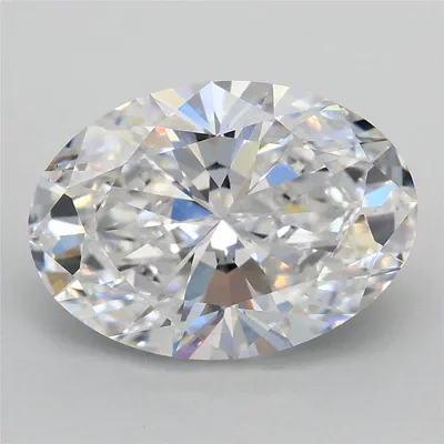 3.00ct E VS1 Rare Carat Ideal Cut Oval Lab Grown Diamond