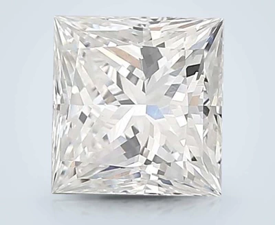 2.54ct E VVS2 Rare Carat Ideal Cut Princess Lab Grown Diamond