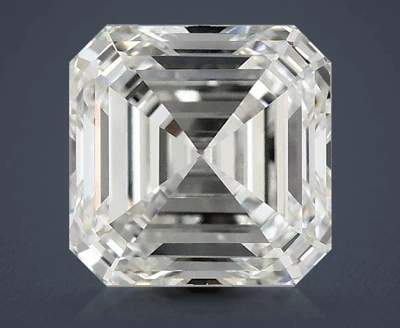 1.59ct F VVS2 Excellent Cut Asscher Lab Grown Diamond