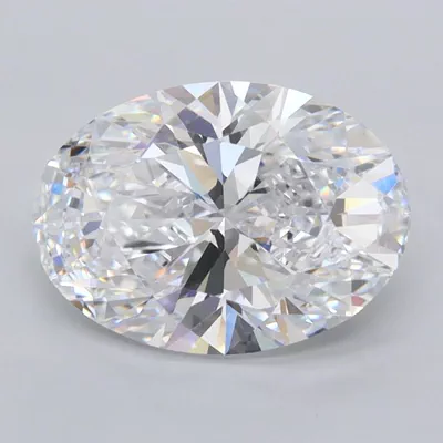 2.16ct D VVS1 Rare Carat Ideal Cut Oval Lab Grown Diamond