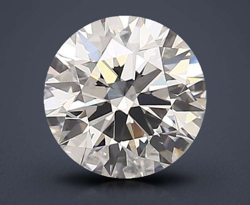 1.87ct D VVS2 Rare Carat Ideal Cut Round Lab Grown Diamond