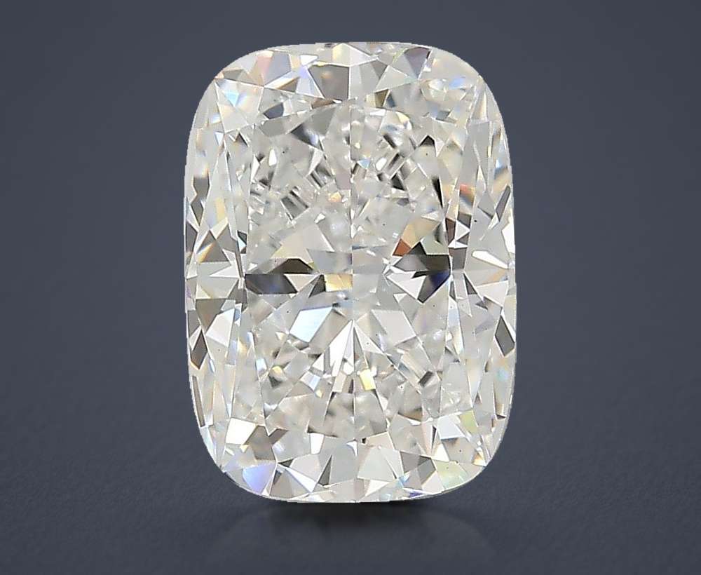 3.09ct D VS1 Very Good Cut Cushion Lab Grown Diamond