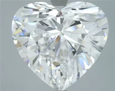 9.88ct E VS1 Rare Carat Ideal Cut Heart Lab Grown Diamond
