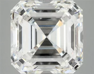 8.12ct F VVS2 Rare Carat Ideal Cut Asscher Lab Grown Diamond