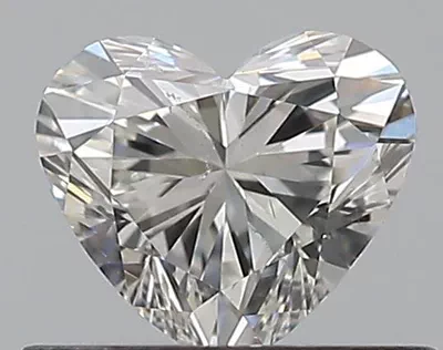 0.48ct H SI1 Rare Carat Ideal Cut Heart Diamond