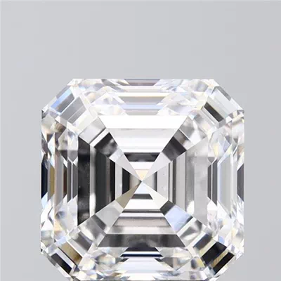 4.08ct E VS1 Rare Carat Ideal Cut Asscher Lab Grown Diamond