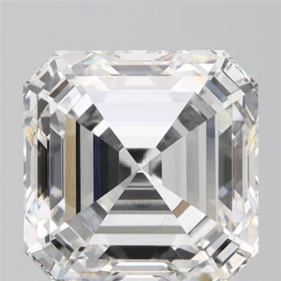 4.30ct G VS1 Rare Carat Ideal Cut Asscher Lab Grown Diamond