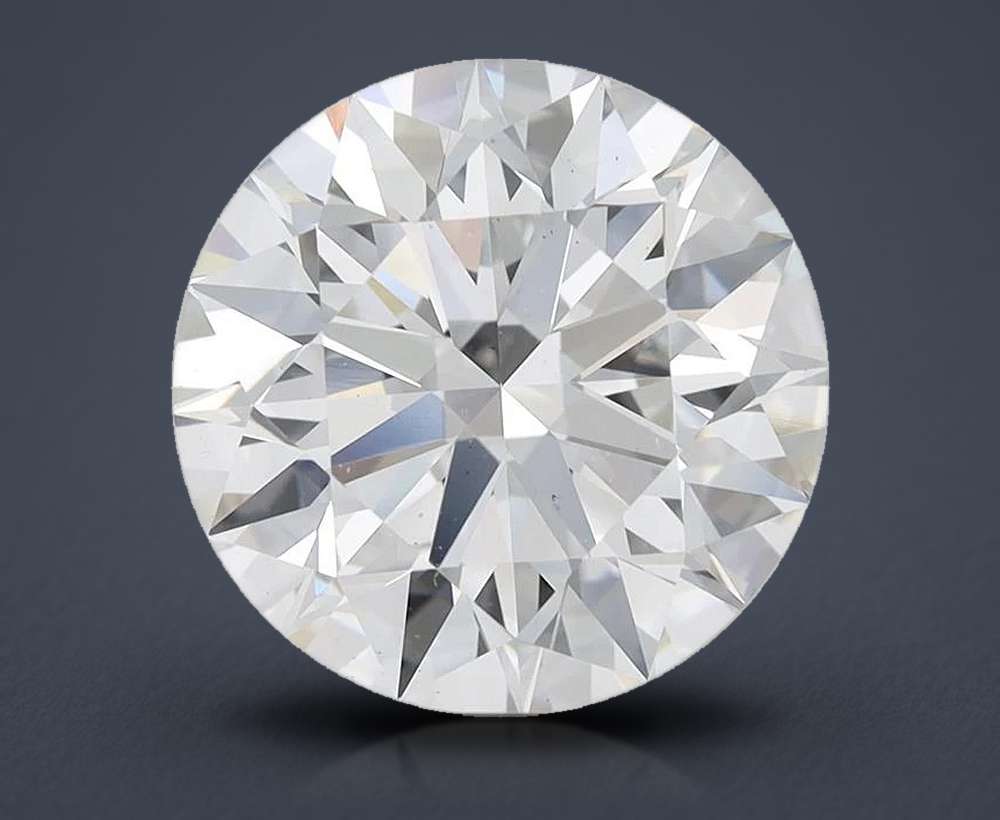 6.46ct G VS2 Rare Carat Ideal Cut Round Lab Grown Diamond