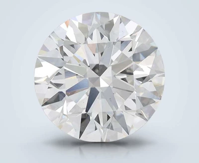 6.46ct G VS2 Rare Carat Ideal Cut Round Lab Grown Diamond