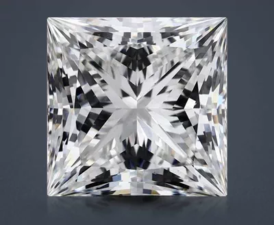 10.04ct F VS1 Rare Carat Ideal Cut Princess Lab Grown Diamond