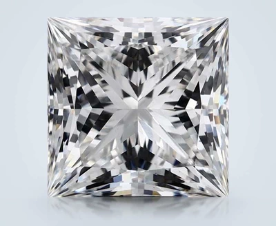 10.04ct F VS1 Rare Carat Ideal Cut Princess Lab Grown Diamond
