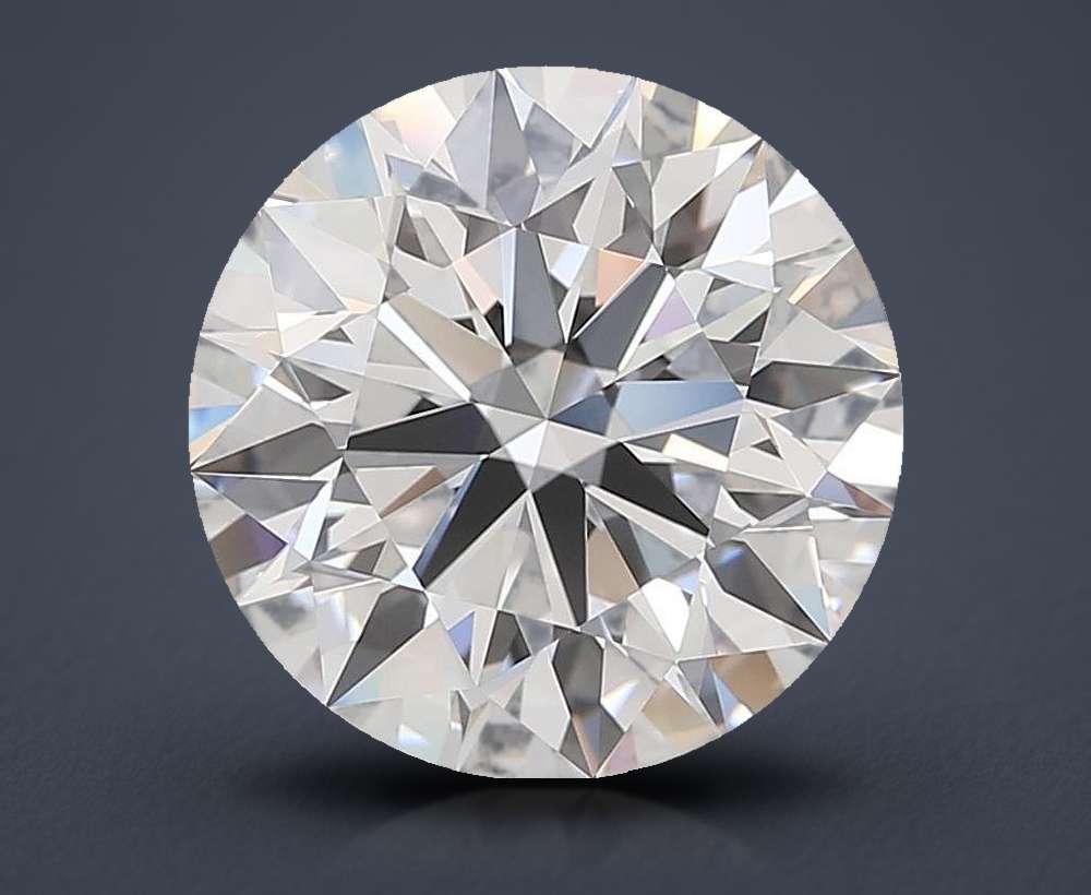 6.54ct E IF Rare Carat Ideal Cut Round Lab Grown Diamond