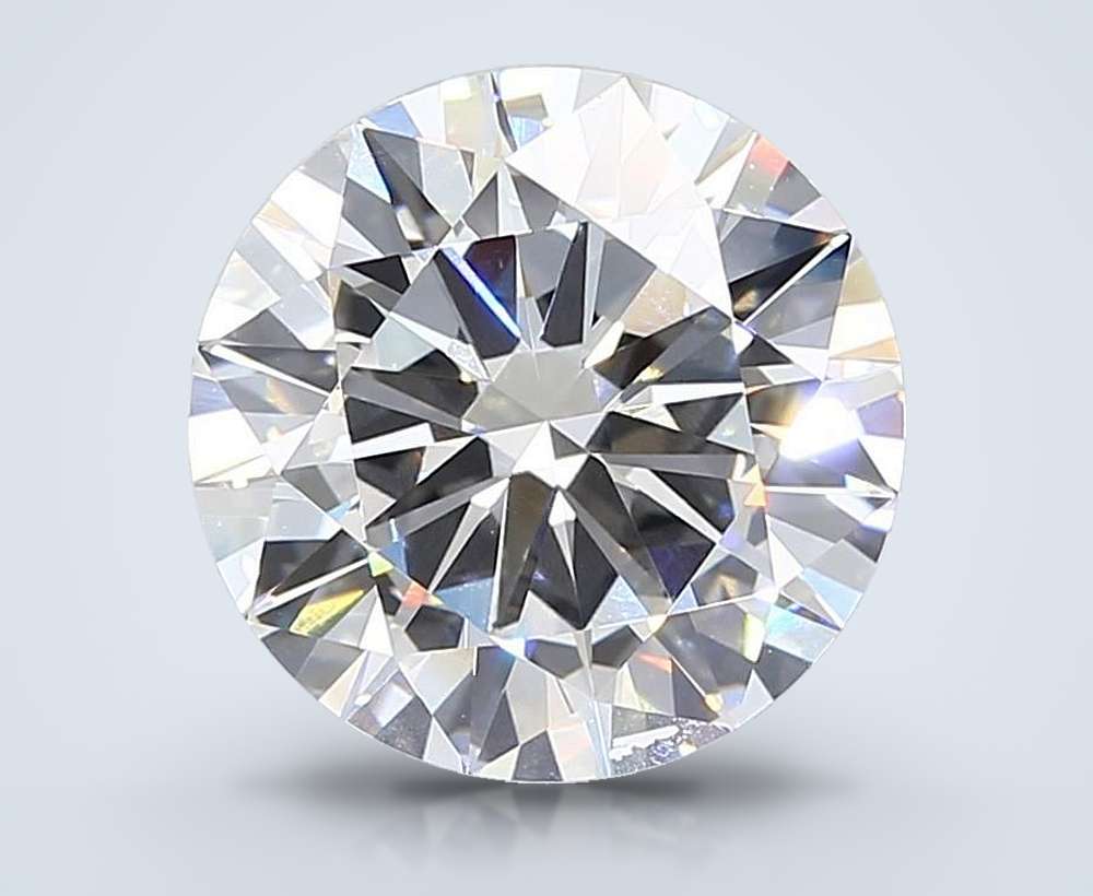 8.01ct E VVS1 Excellent Cut Round Lab Grown Diamond