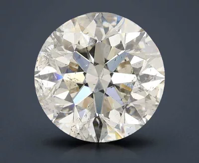 3.01ct H SI2 Excellent Cut Round Diamond
