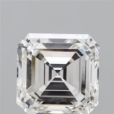 6.08ct G VS1 Rare Carat Ideal Cut Asscher Lab Grown Diamond