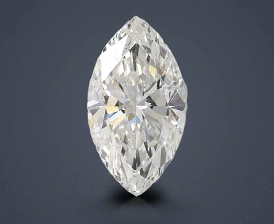 3.59ct F VS1 Rare Carat Ideal Cut Marquise Lab Grown Diamond