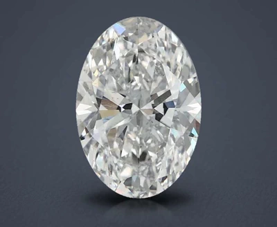 1.68ct E VS2 Rare Carat Ideal Cut Oval Lab Grown Diamond
