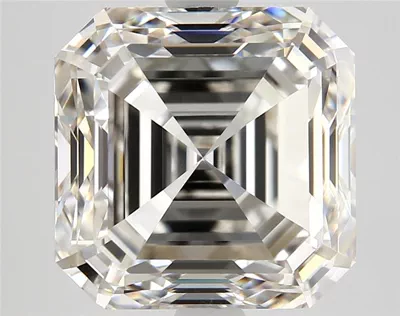 4.13ct J VS1 Excellent Cut Asscher Diamond
