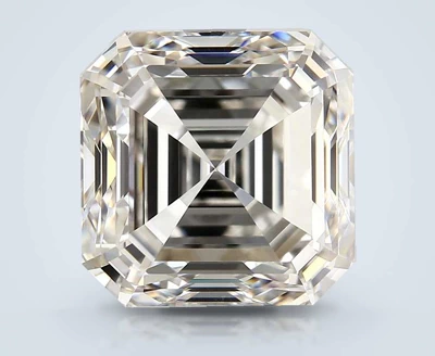 4.13ct J VS1 Excellent Cut Asscher Diamond