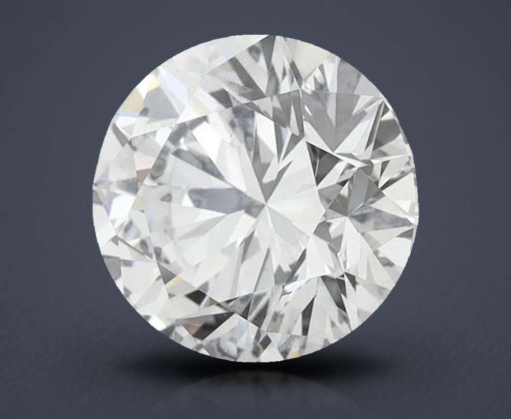 1.02ct E SI2 Rare Carat Ideal Cut Round Lab Grown Diamond