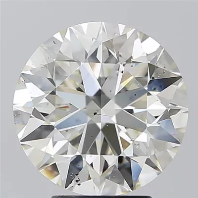 4.27ct I SI1 Excellent Cut Round Diamond
